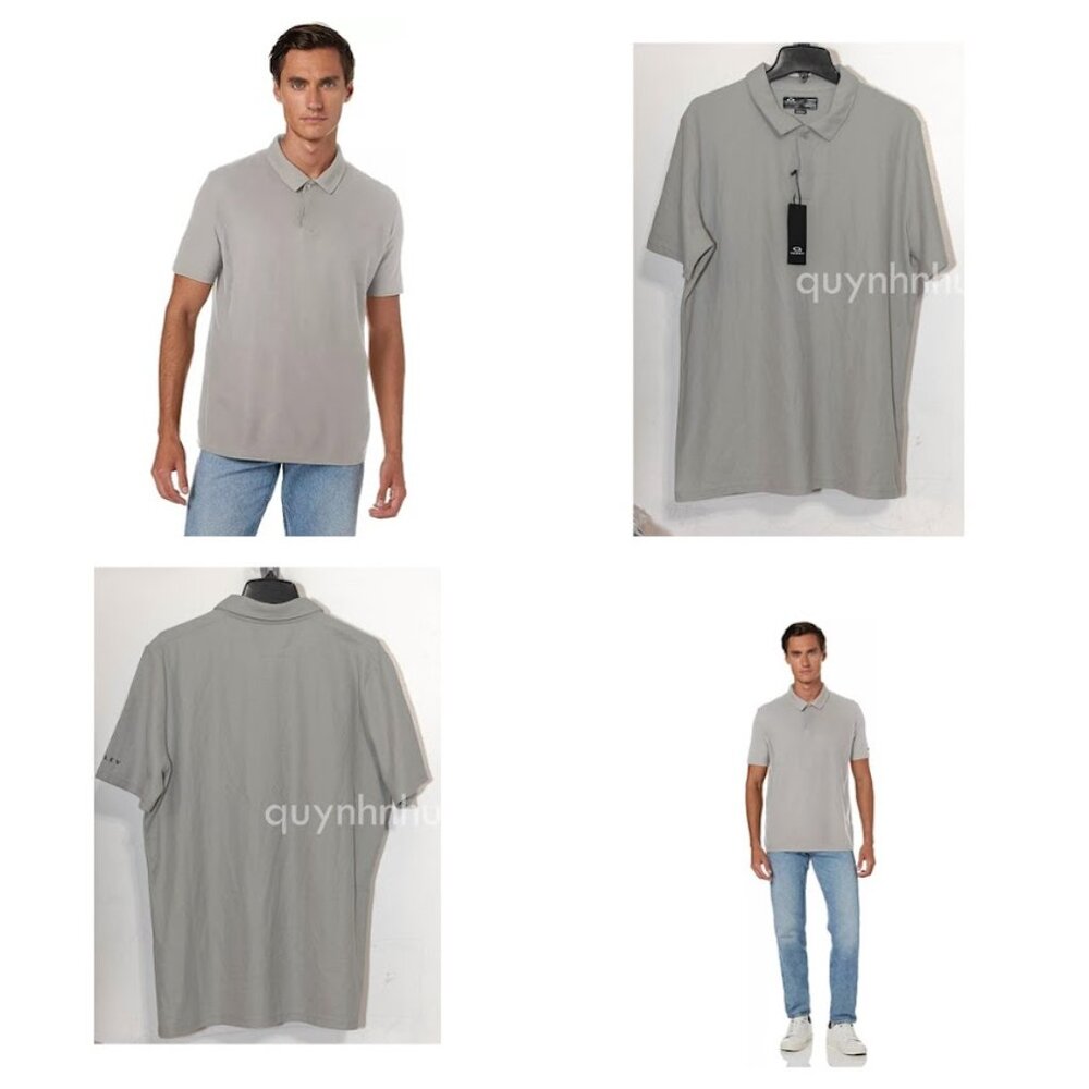 Oakley Men's Clubhouse Rc Polo 2.0 in gray